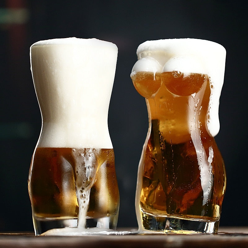 3D Creative Body Shape Beer Cup for Vodka Whiskey Beer