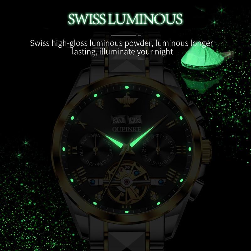 Automatic Sapphire Green Watch