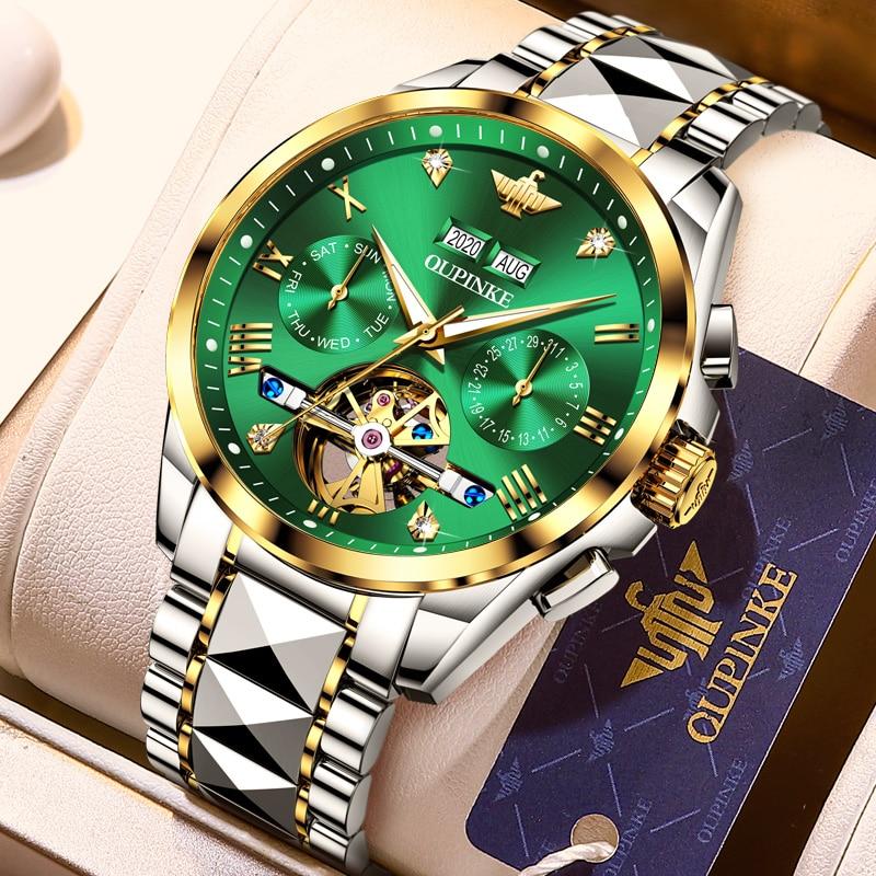 Automatic Sapphire Green Watch