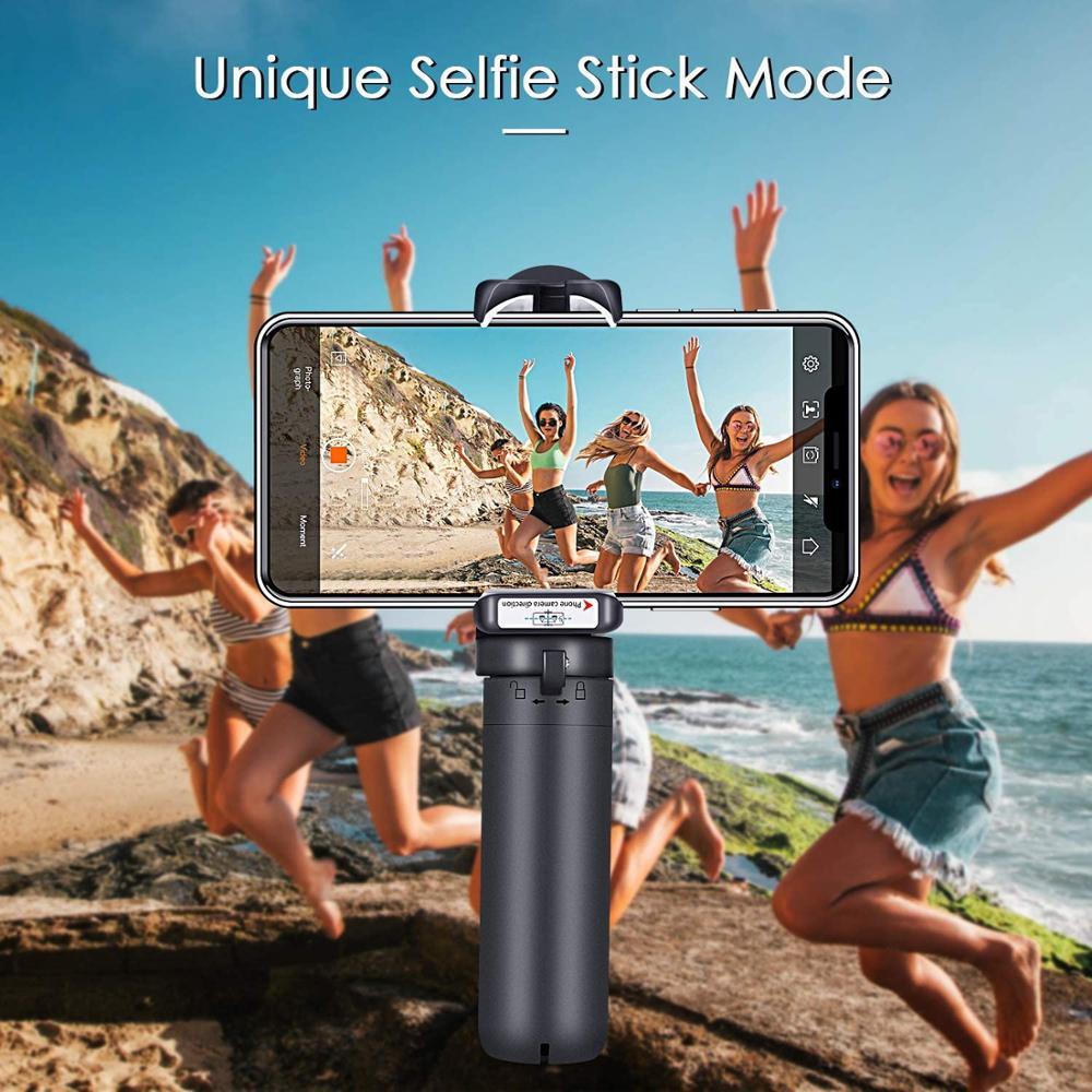 3-Axis Foldable Gimbal Stabilizer, Supports Beauty Mode Mode with