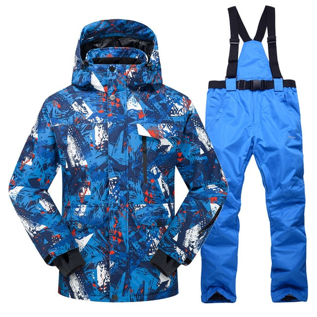 Thermal Windproof Waterproof Ski Suit