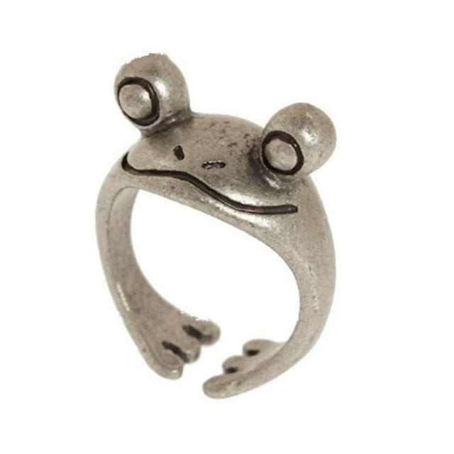 Bohemian Vintage Frog Ring