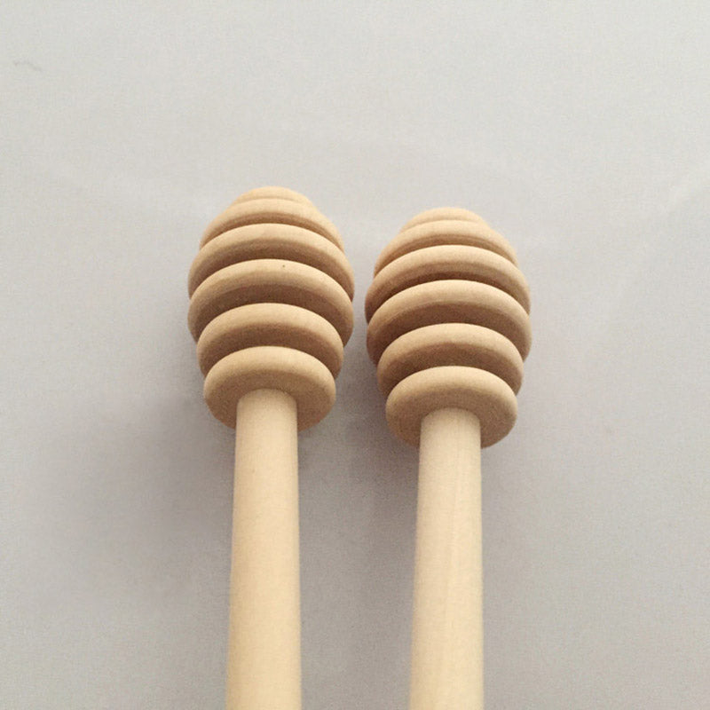 Long Handle Wood Honey Spoon