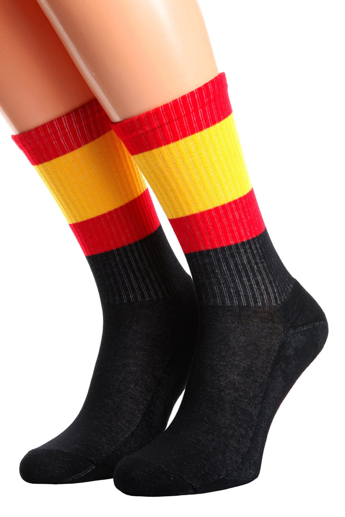 SPAIN flag socks for men and women
