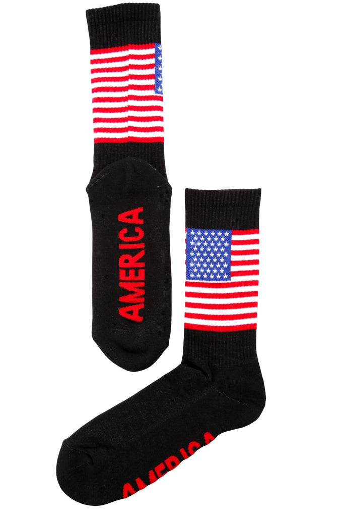 AMERICA flag socks for men and women