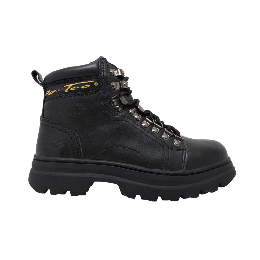 Women's 6" Leather Hiker Boot Steel Toe Cement