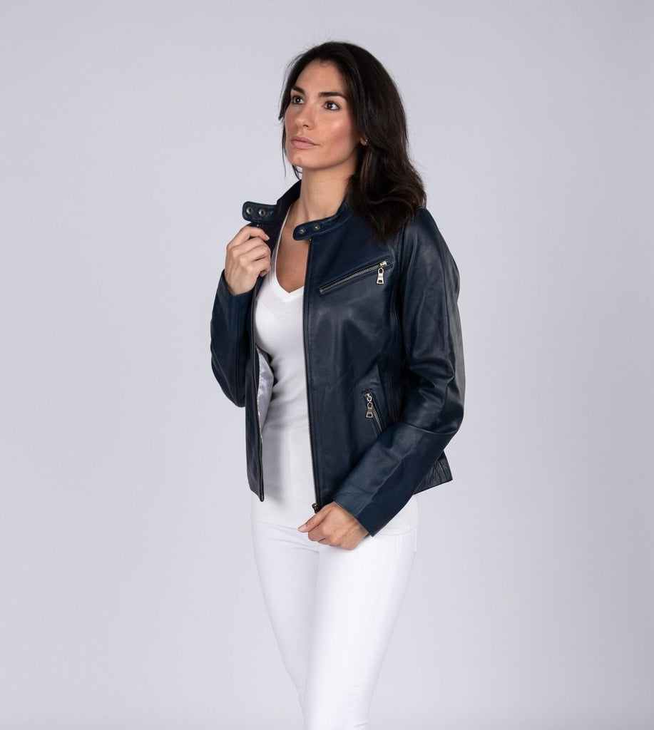 Womens Lenka Leather Jacket